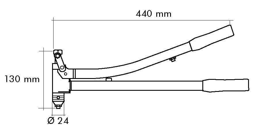 REMACHADORA PALANCA BRALO BM-92